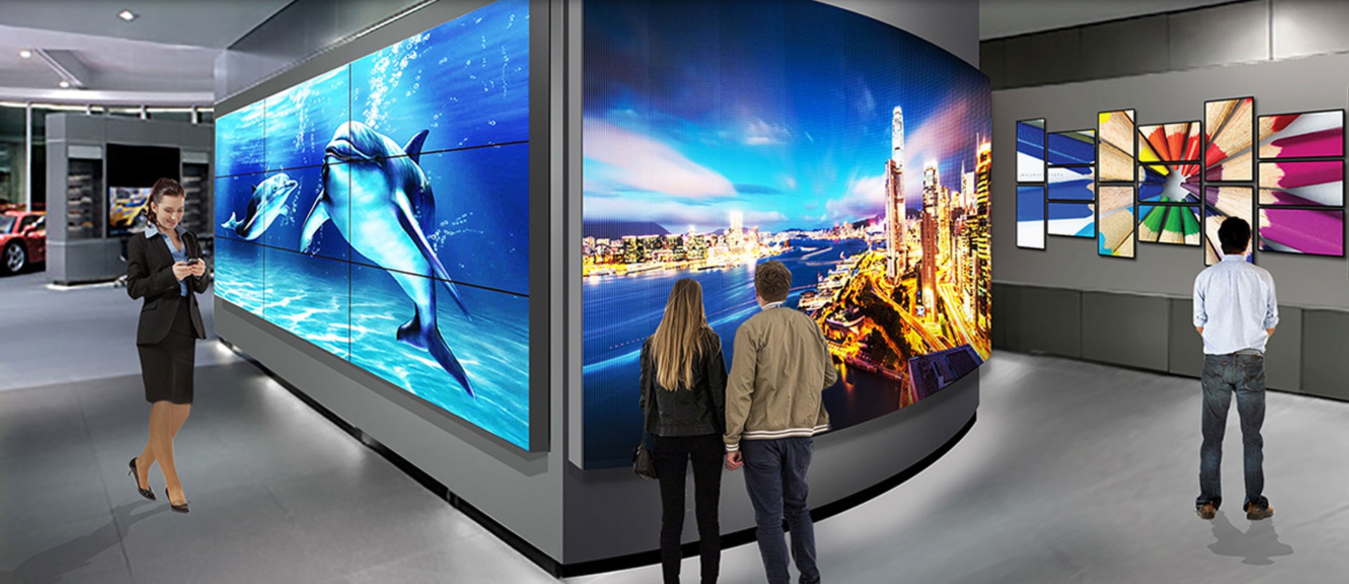 Commercial digital signage UAE | Interactive digital displays UAE | digital signage solutions UAE